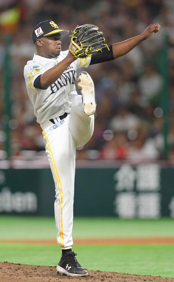 モイネロ、13奪三振完封！ソフトバンク2年連続2ケタ勝利へ前進