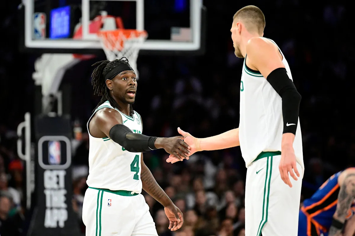 Boston Celtics: Examining The Value Of Trading Jrue Holiday Or Kristaps Porzingis Boston Celtics: Examining The Value Of Trading Jrue Holiday Or Kristaps Porzingis