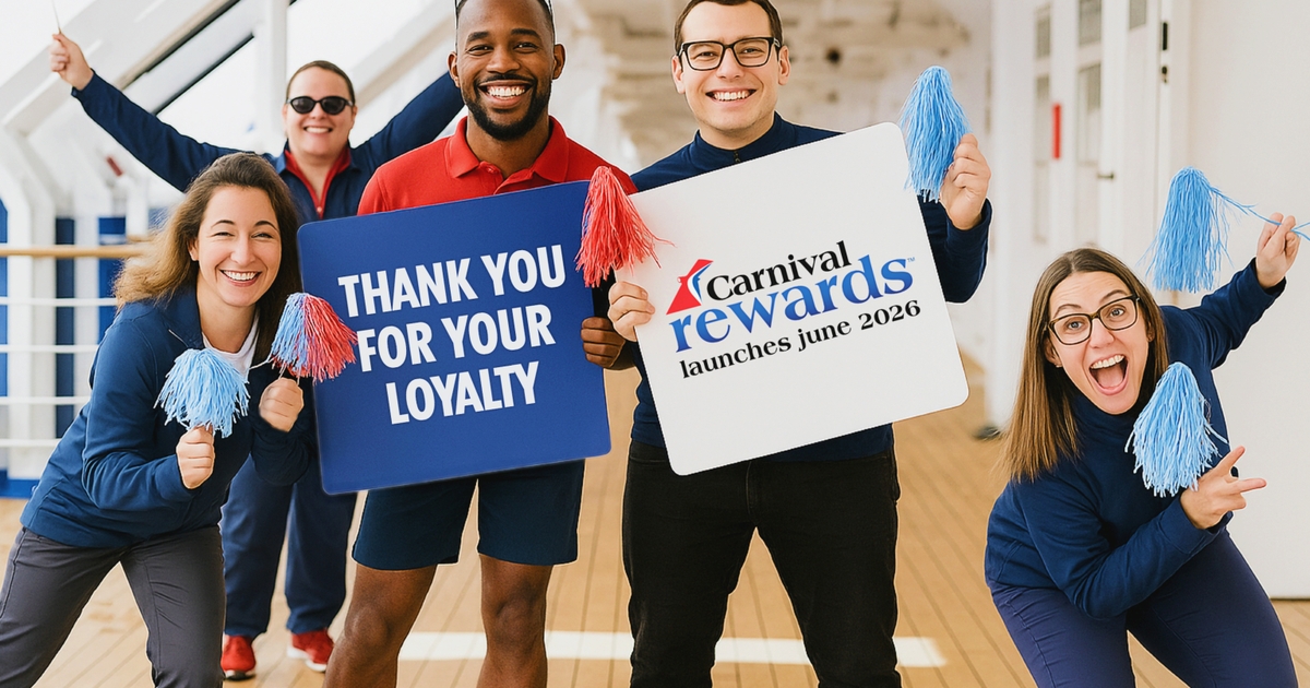 Carnival Rewards™: Details On Carnival Cruise Line's 2026 Loyalty Program Launch