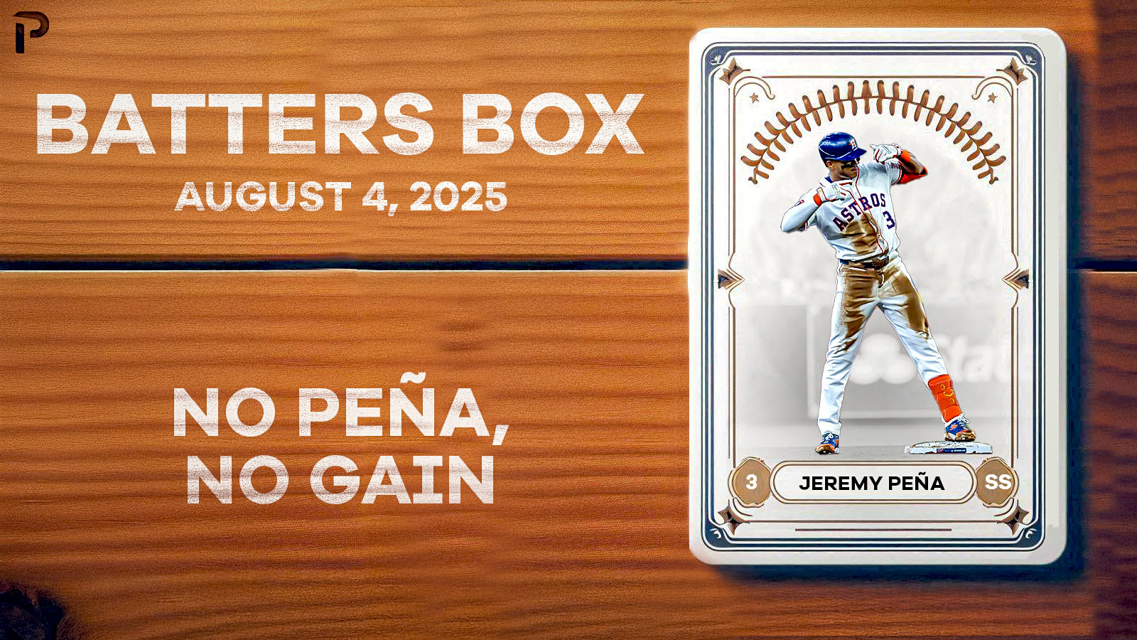 Daily Fantasy Baseball Hitting Report: 8/4/25 Daily Fantasy Baseball Hitting Report: 8/4/25
