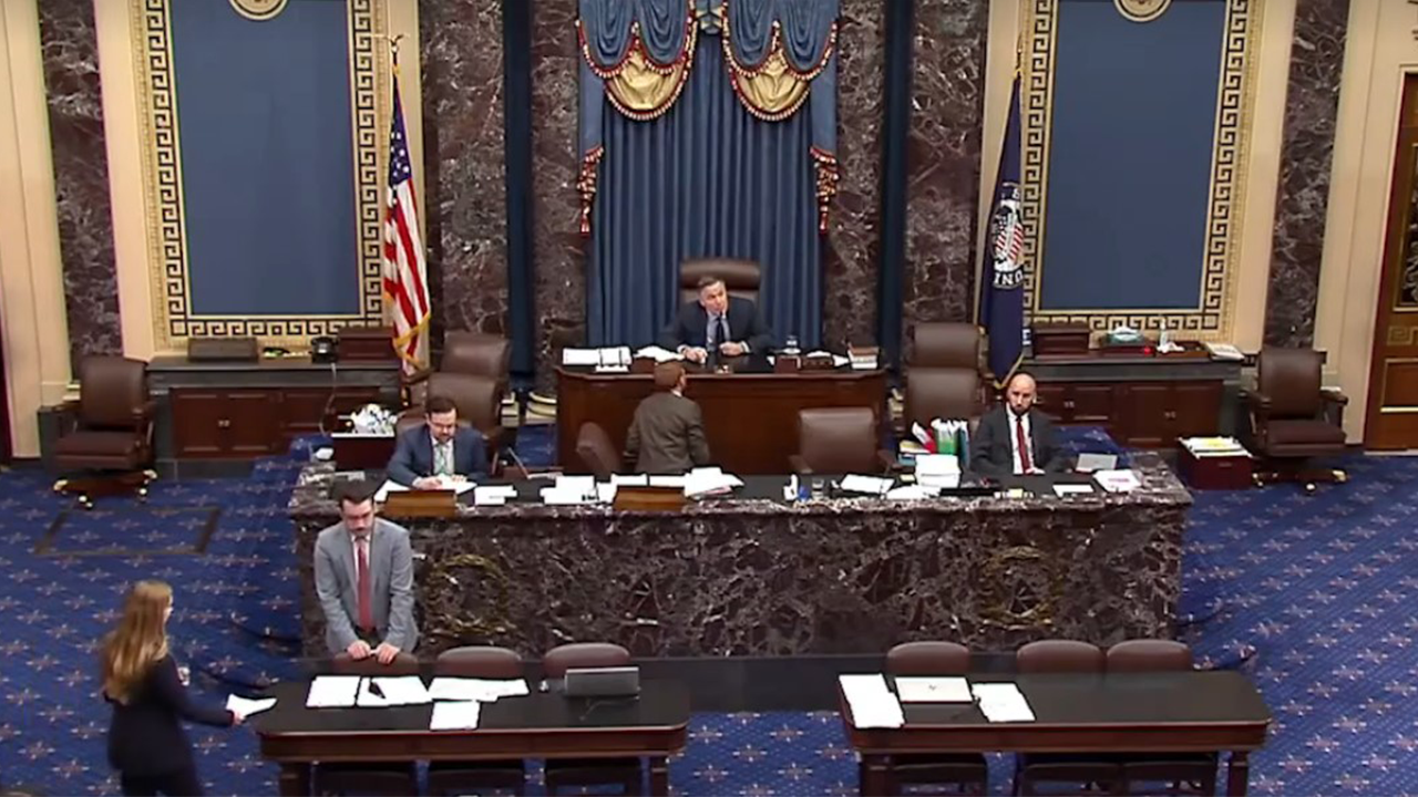 Disruption And Arrest: Senate Debate On Trump's 