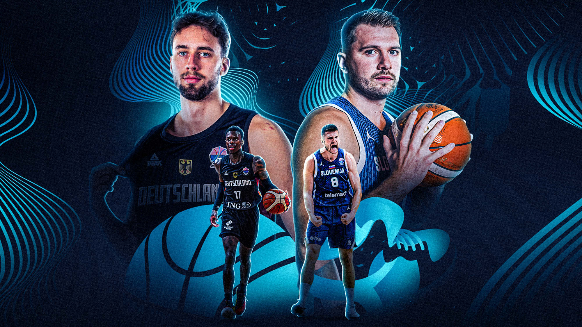 Dončić's Slovenia Faces Stiff Test Against Perfect Germany In EuroBasket Quarterfinal