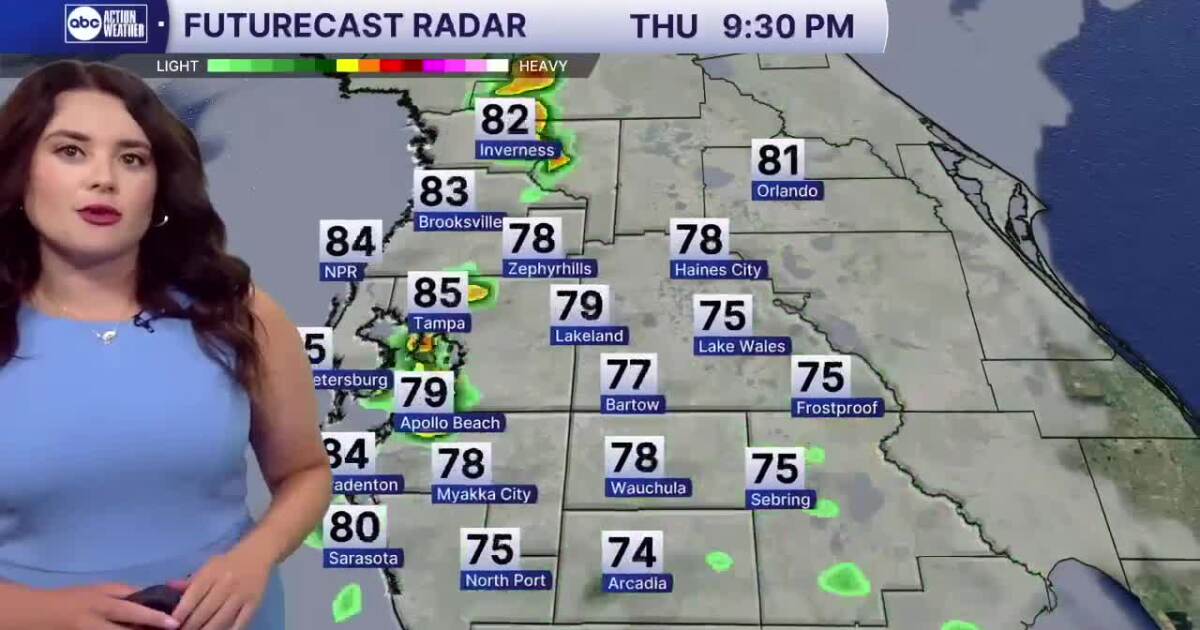 Expect Muggy Air And Scattered Showers This Afternoon: Local Weather Update