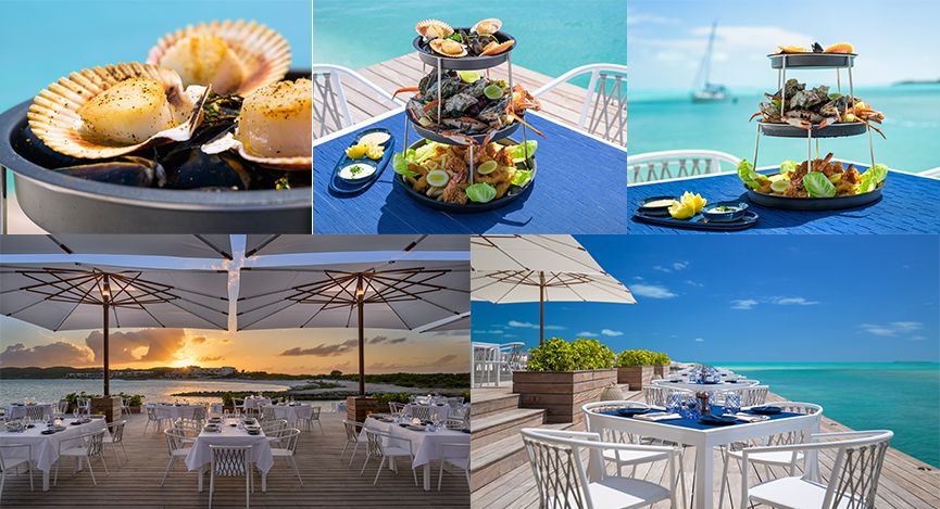 Experience Land + Sea:  Wymara Resort's Exclusive Waterfront Dining In Turks & Caicos