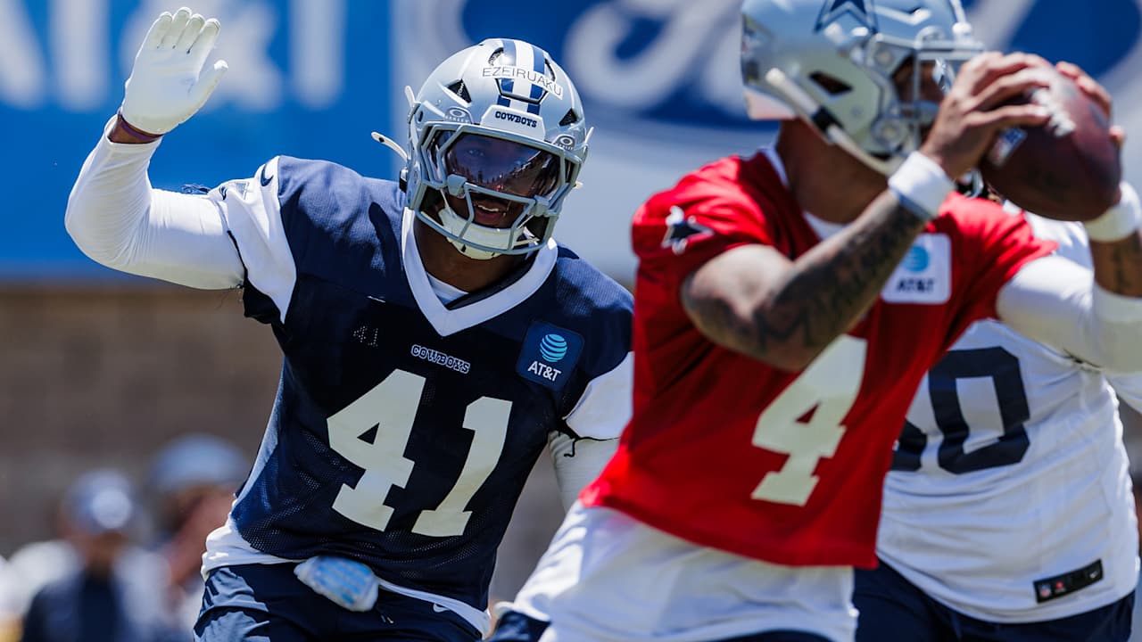Ezeiruaku Shows Promise: A Glimpse Into Dallas Cowboys Camp Ezeiruaku Shows Promise: A Glimpse Into Dallas Cowboys Camp
