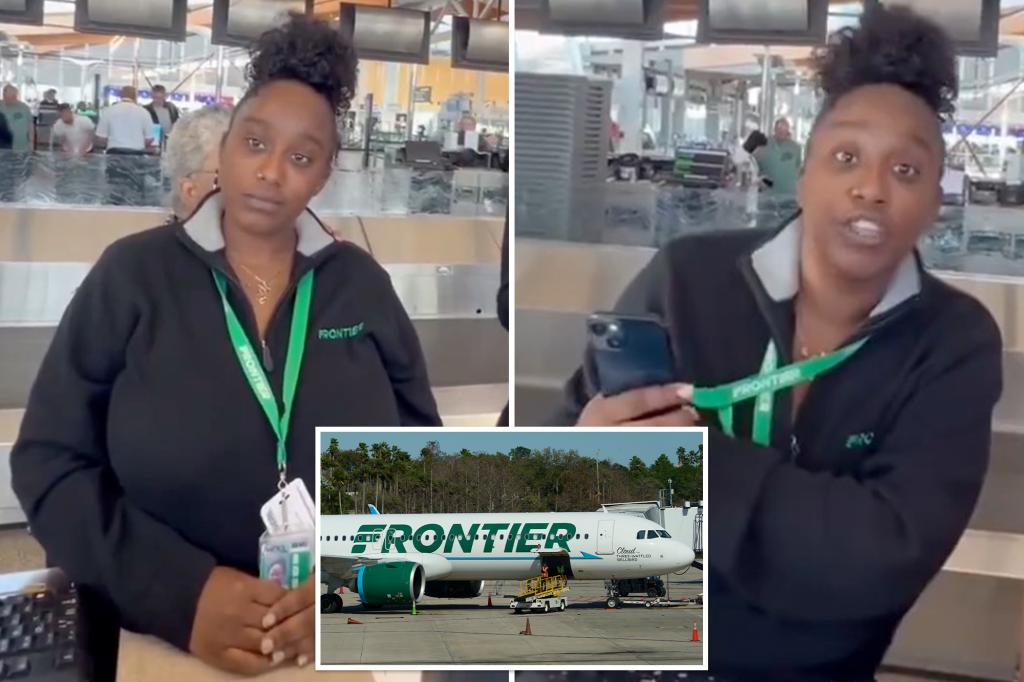 Frontier Airlines Passenger Check-in Fee Dispute Goes Viral Frontier Airlines Passenger Check-in Fee Dispute Goes Viral