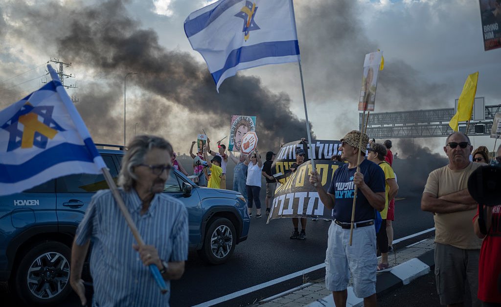 Hostages, Ceasefire: Mass Protests Erupt Across Israel Hostages, Ceasefire: Mass Protests Erupt Across Israel