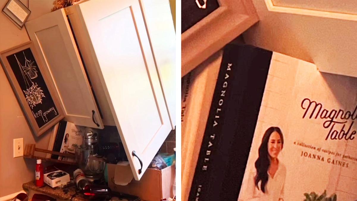 Joanna Gaines Cookbook Prevents Heirloom Dish Loss After Cabinet Collapse Joanna Gaines Cookbook Prevents Heirloom Dish Loss After Cabinet Collapse
