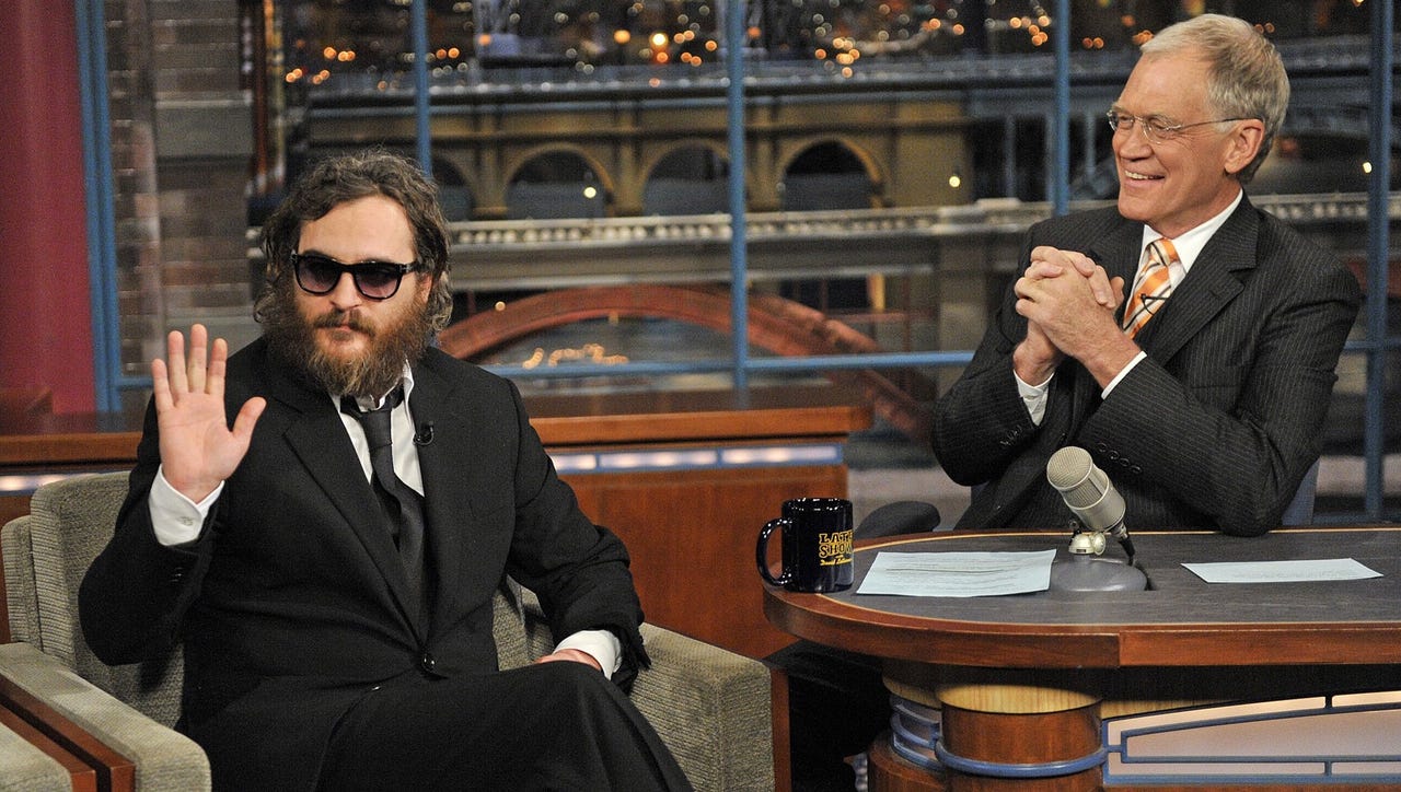 Joaquin Phoenix Opens Up About Regretful David Letterman Interview Joaquin Phoenix Opens Up About Regretful David Letterman Interview