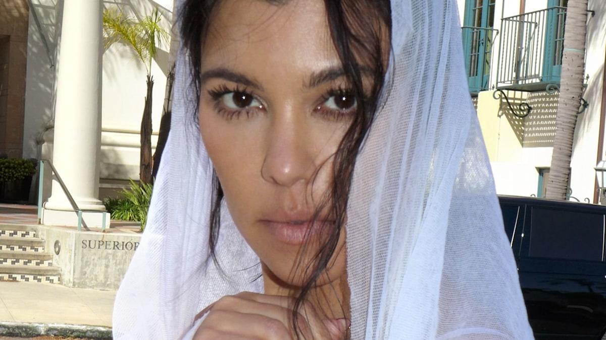 Kourtney Kardashian Attends Pre-Wedding Festivities In The Cotswolds For Eve Jobs