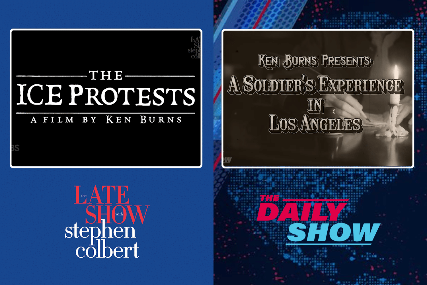 LA Protests: Differing Perspectives From Colbert And The Daily Show LA Protests: Differing Perspectives From Colbert And The Daily Show
