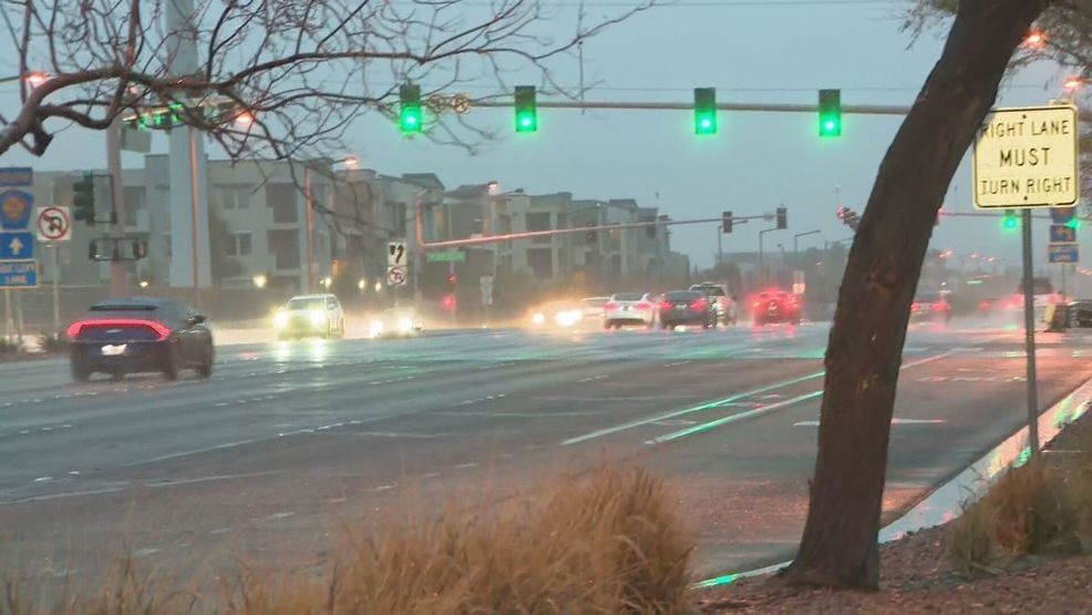 Las Vegas Weather:  Thunderstorm And Shower Chances Continue, Temperatures Remain Low