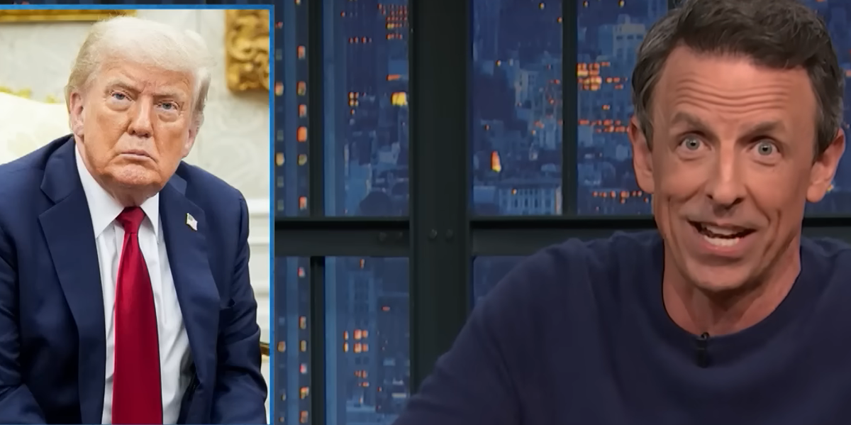 Late Night Host Seth Meyers Challenges Trump's Characterization Of His Base