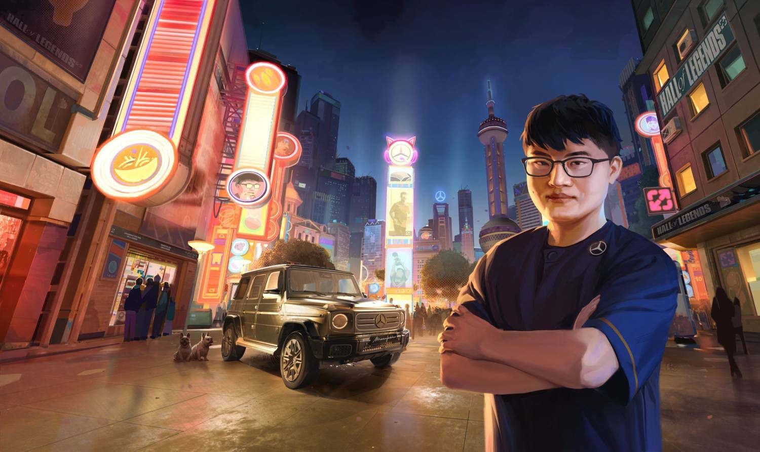 League Of Legends Icon Uzi's New Ride: A Mercedes-Benz Electric G-Wagon