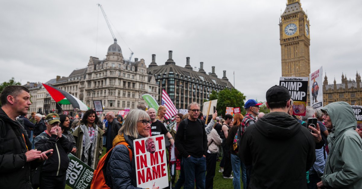 London's Anti-Trump Sentiment: Massive Protest During Presidential State Visit