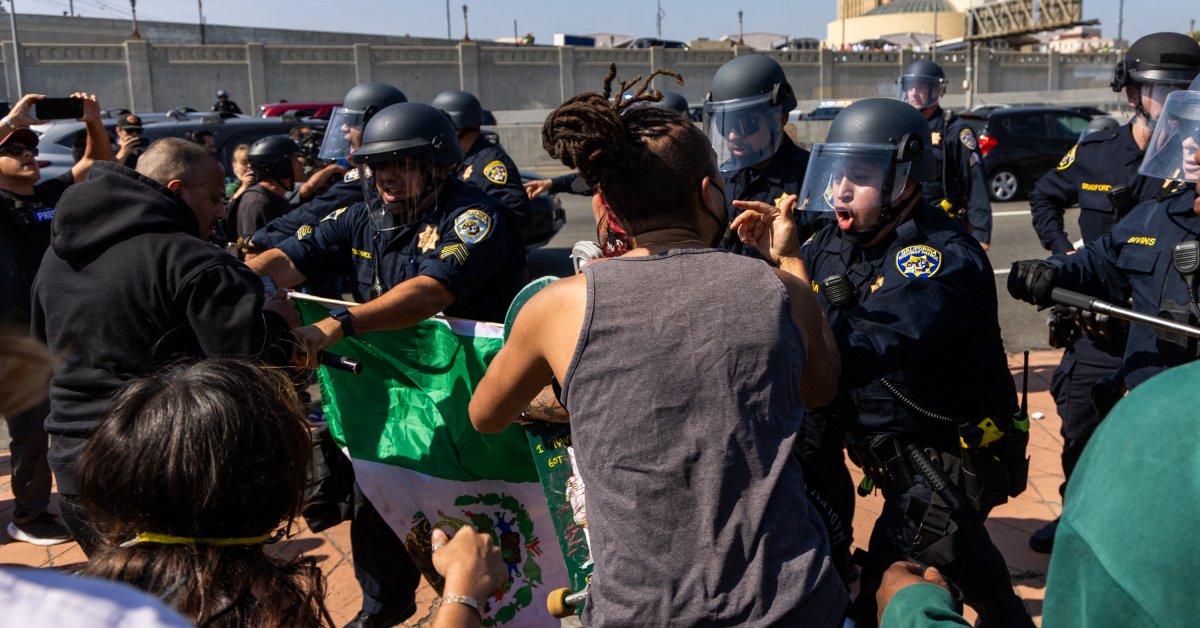 Mass Arrests In L.A. As Protests Intensify After Curfew Imposed; Trump-Newsom Battle Heats Up Mass Arrests In L.A. As Protests Intensify After Curfew Imposed; Trump-Newsom Battle Heats Up