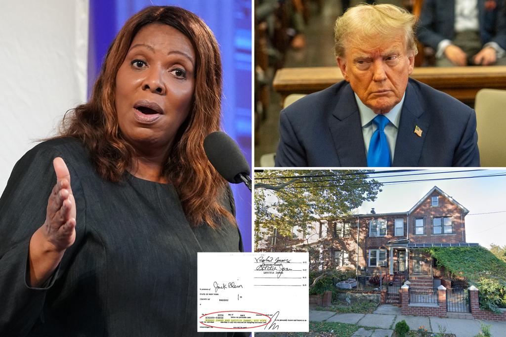 NY AG James Attacks DOJ While Highlighting Trump Legal Battles