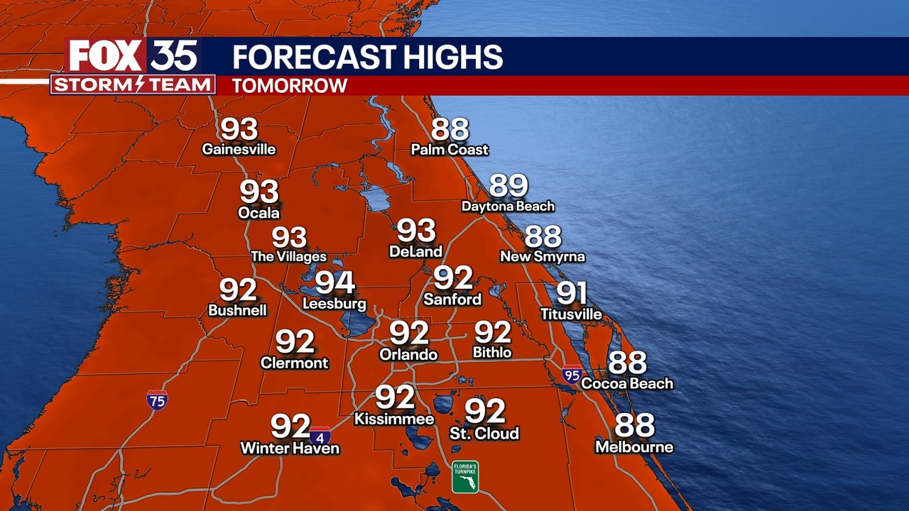 Orlando Faces Scorching Heat And Humidity: Thunderstorms Likely Midweek Orlando Faces Scorching Heat And Humidity: Thunderstorms Likely Midweek