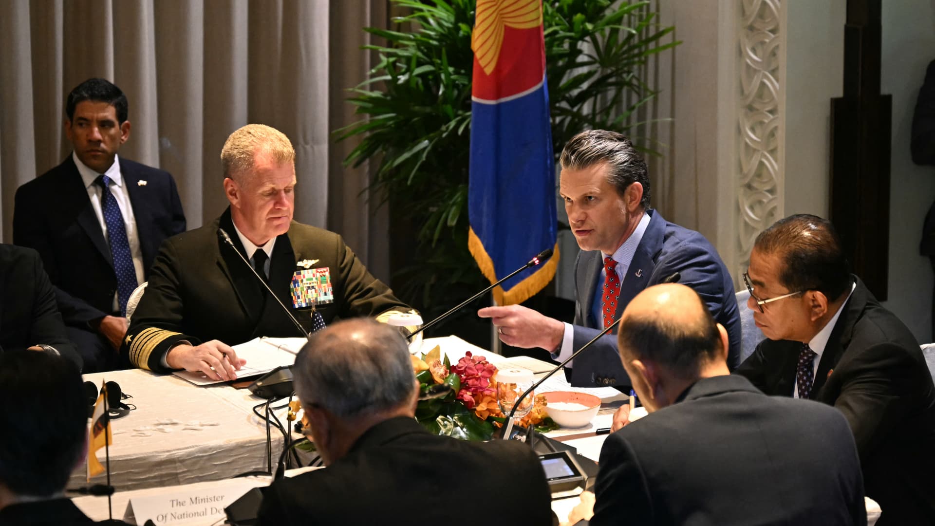 Pentagon Chief Issues Stark Warning On China: Increased Military Spending Urged For Asian Allies Pentagon Chief Issues Stark Warning On China: Increased Military Spending Urged For Asian Allies