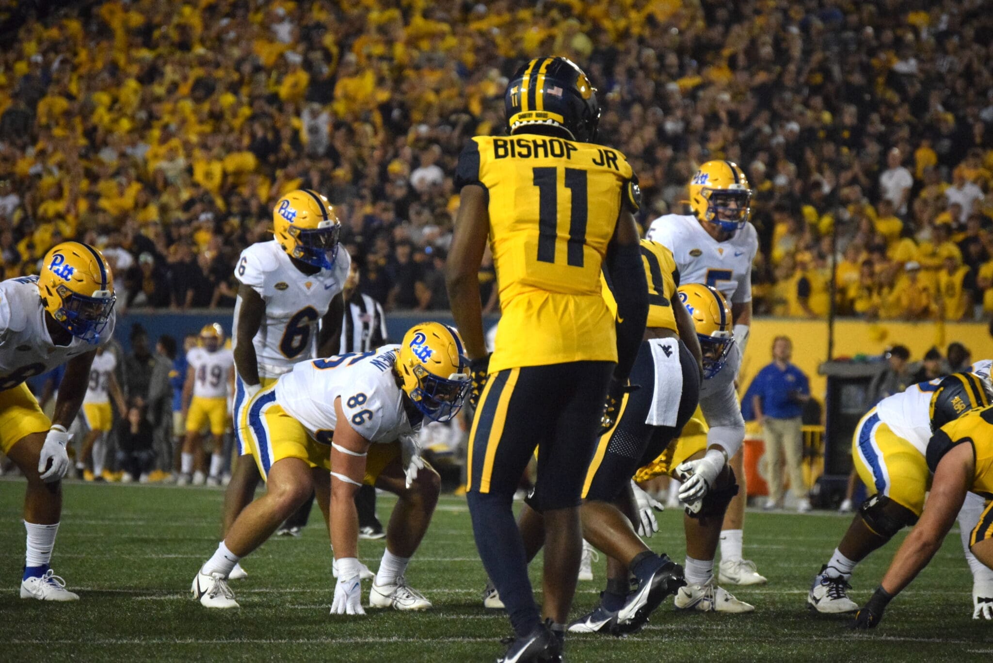 Pitt Logo Defaced? Former WVU Player's Actions Under Scrutiny Pitt Logo Defaced? Former WVU Player's Actions Under Scrutiny