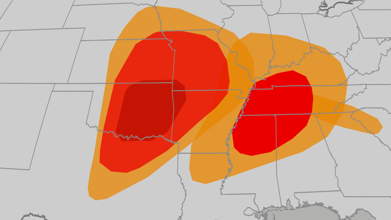 Powerful Storms Bring Tornado Threat To Plains, Midwest, And South