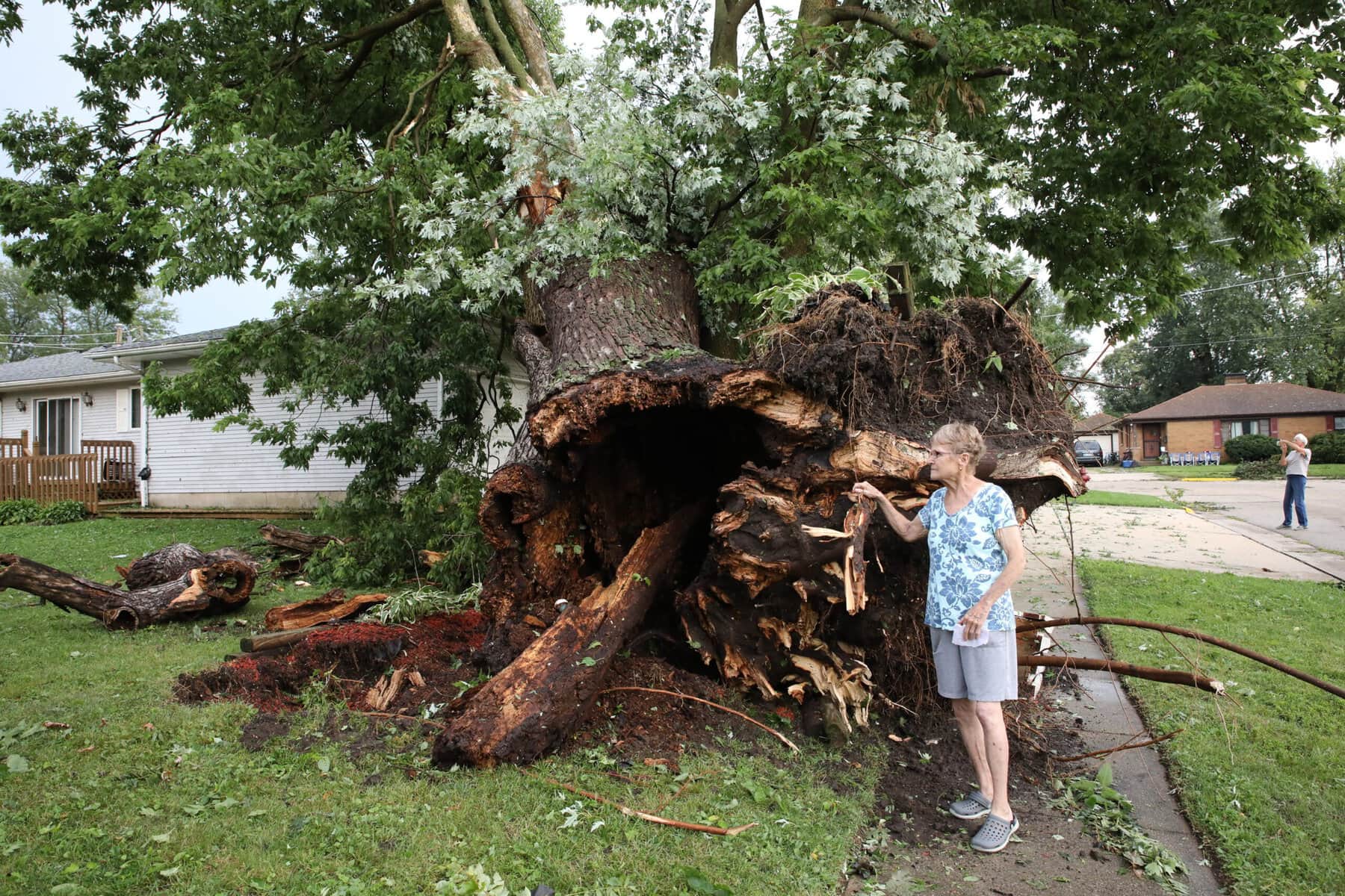 Powerful Storms Wreck Havoc In Belvidere, Thousands In Darkness