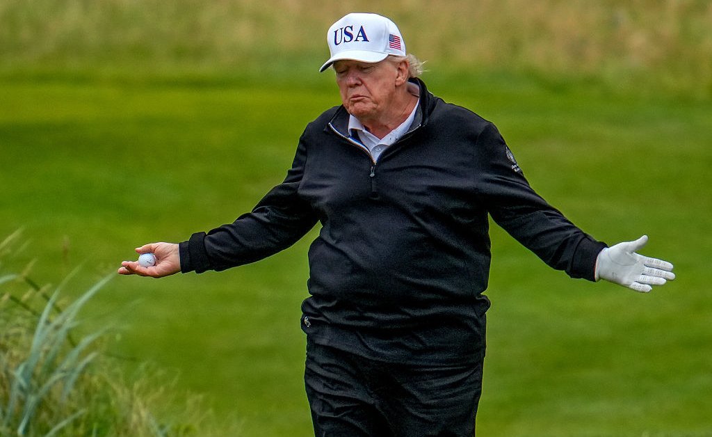 Scotland Trip Reignites Scrutiny Of Trump's Golf Course Conduct Scotland Trip Reignites Scrutiny Of Trump's Golf Course Conduct