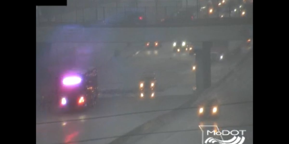 Severe Weather Causes Widespread Roadway Flooding In St. Louis