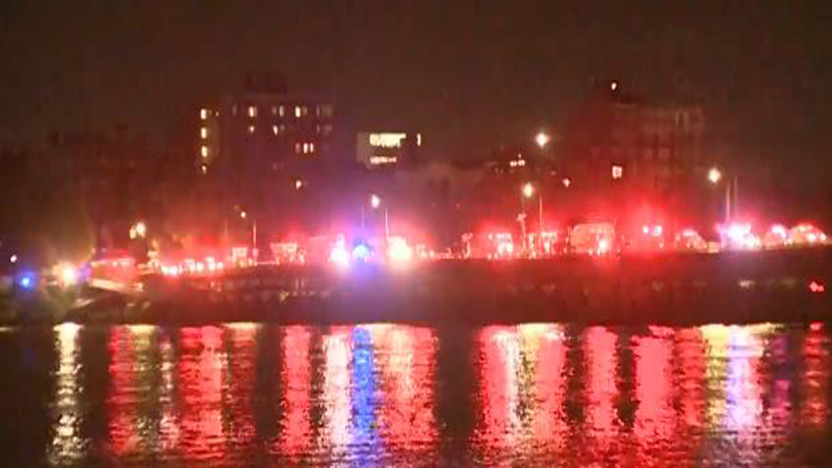 Significant Emergency Response To Incident At Mass. Ave. Bridge, Charles River
