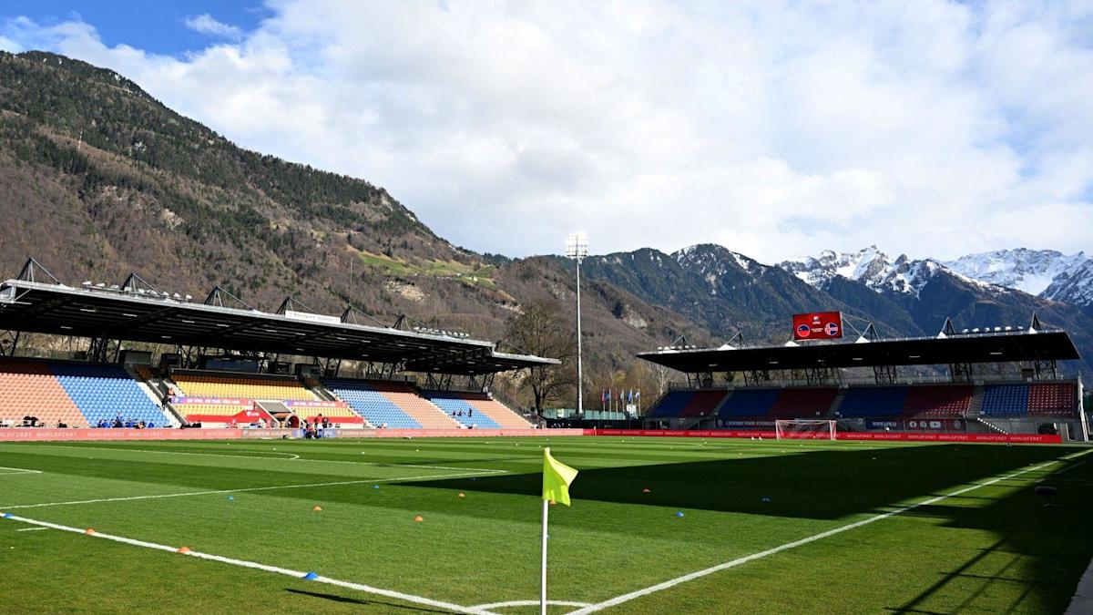 Sun Breaks Through In Vaduz: Scots Bask In The Unexpected Sunshine