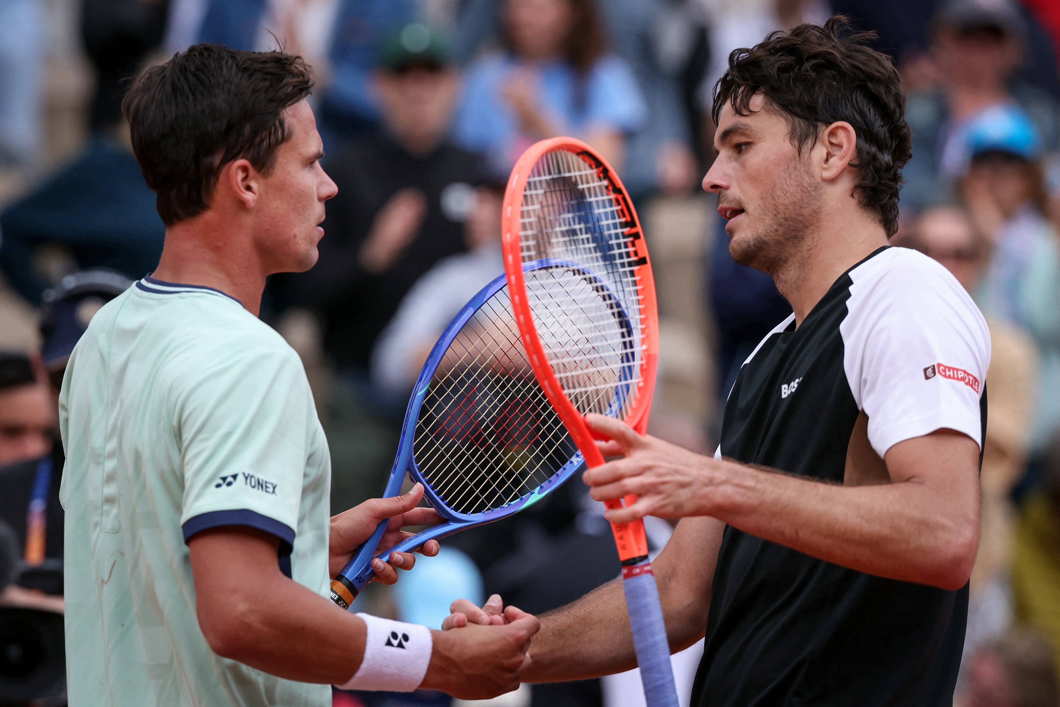 Taylor Fritz's Roland Garros Run Halted By Daniel Altmaier In First Round Taylor Fritz's Roland Garros Run Halted By Daniel Altmaier In First Round