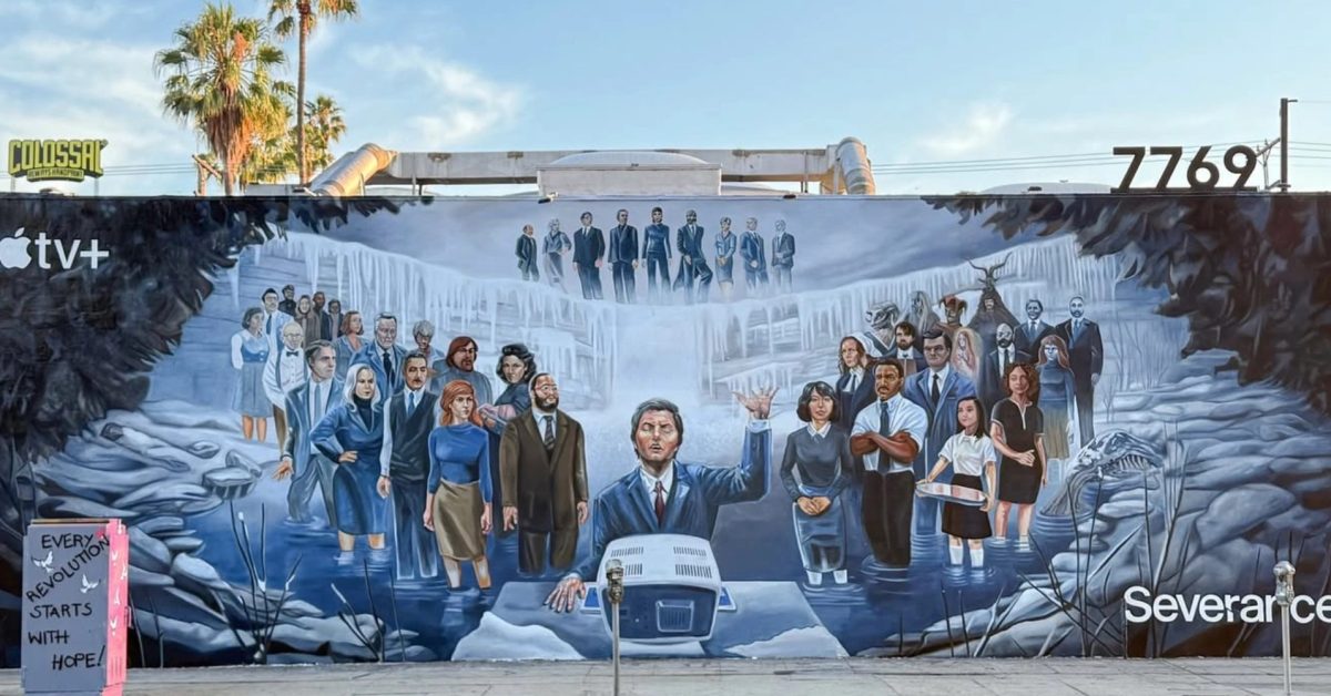 This Severance Mural Is Seriously Cool: A Must-See This Severance Mural Is Seriously Cool: A Must-See