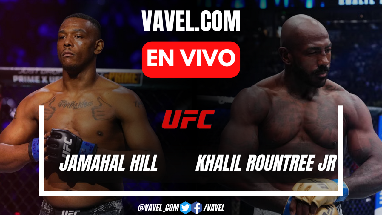 UFC Fight Night EN VIVO:  Resultados Y Cobertura Completa De Hill Vs Rountree Jr Y Fiziev Vs Bahamondes