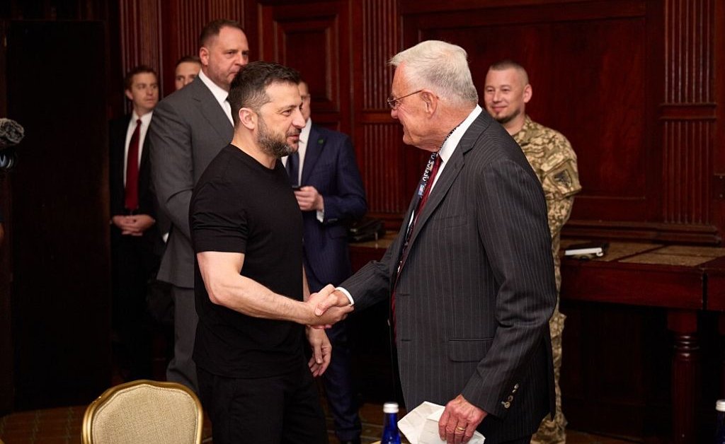 Ukraine's Zelensky Meets Trump And EU At The White House