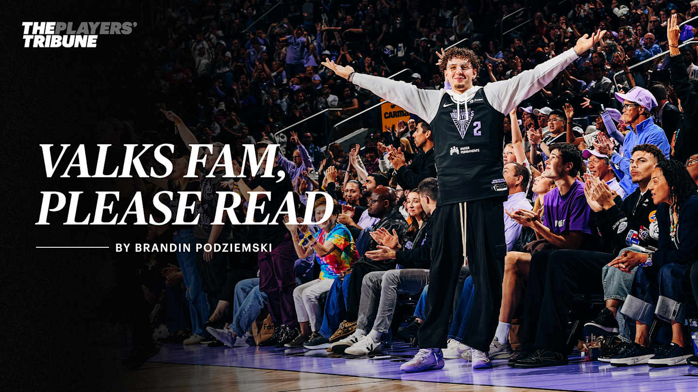 VALKS FAM Announcement: A Message From Brandin Podziemski