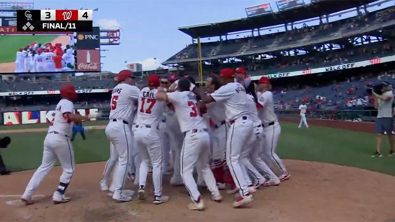 Wood Delivers Walk-Off Victory For Washington Nationals