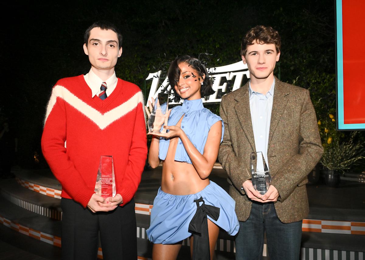 Young Hollywood's Power Players:  A Look At Variety's Star-Studded Party Featuring Tyla And Finn Wolfhard